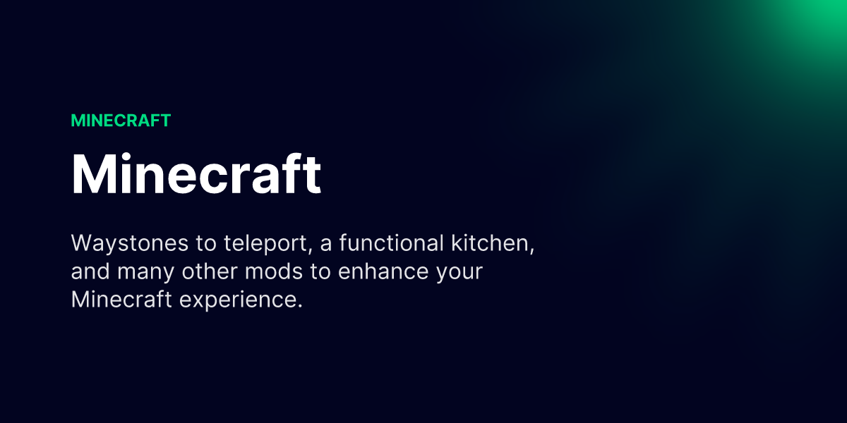 Mods for Minecraft Java Edition - Twelve Iterations - Mods