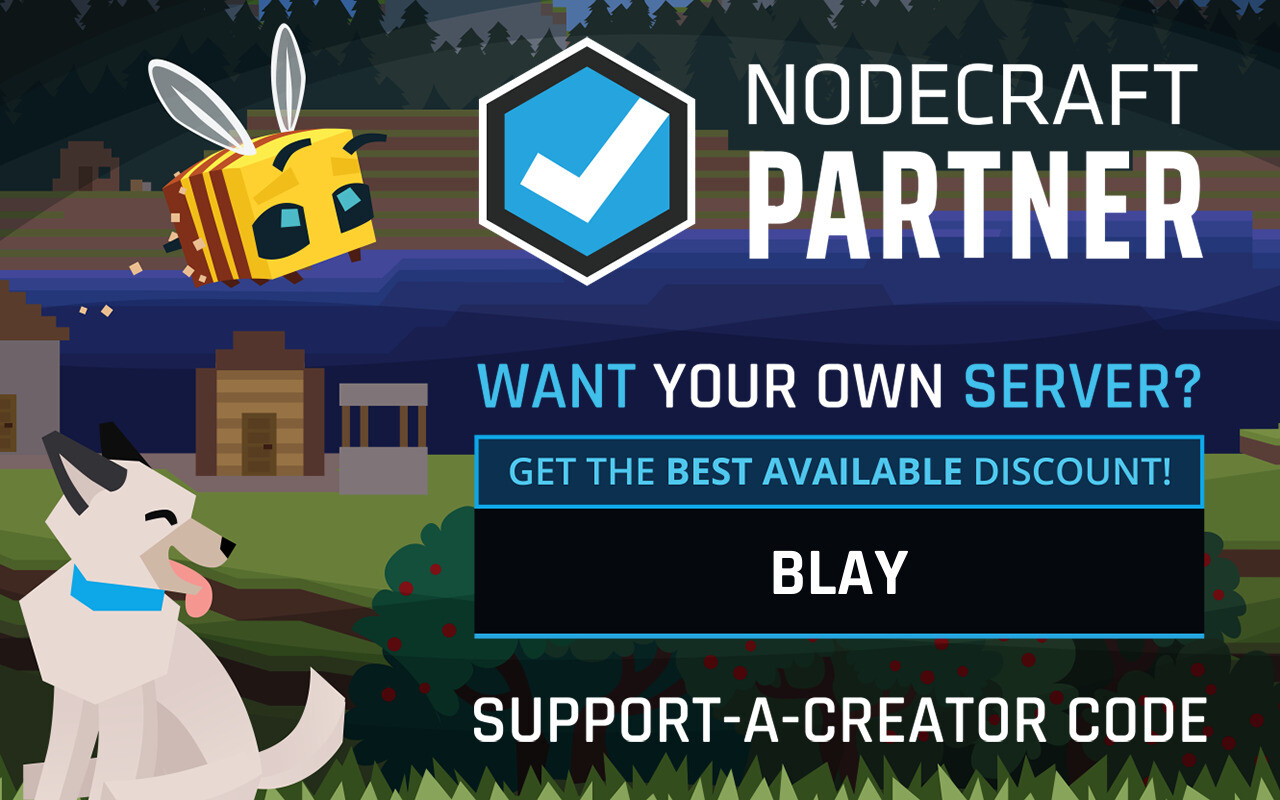 Blay is a Nodecraft Partner! Use code BLAY at nodecraft.com to get the best available discount.